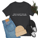 Unisex Jersey Short Sleeve Tee U2 in the Playboy Mansion