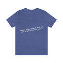 Unisex Jersey Short Sleeve Tee Bob Seger Fire Down Below