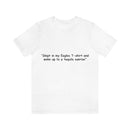 Unisex Jersey Short Sleeve Tee Eagle Tequila Sunrise