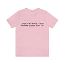 Unisex Jersey Short Sleeve Tee Prince When Doves Cry