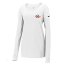 ST4L Sports NKBQ5235 Nike Ladies Long Sleeve Scoop Neck Tee Shrewsbury Lanes