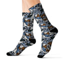 Skulls and Butterflies Socks - Perfect for HALLOWEEN
