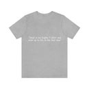 Unisex Jersey Short Sleeve Tee Eagles Life in the Fast Lane