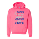 ST4L Sports Heavy Blend Hoodie - GRR(Black Letters on Back)