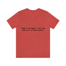 Unisex Jersey Short Sleeve Tee Eagle Tequila Sunrise