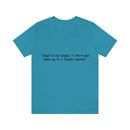 Unisex Jersey Short Sleeve Tee Eagle Tequila Sunrise