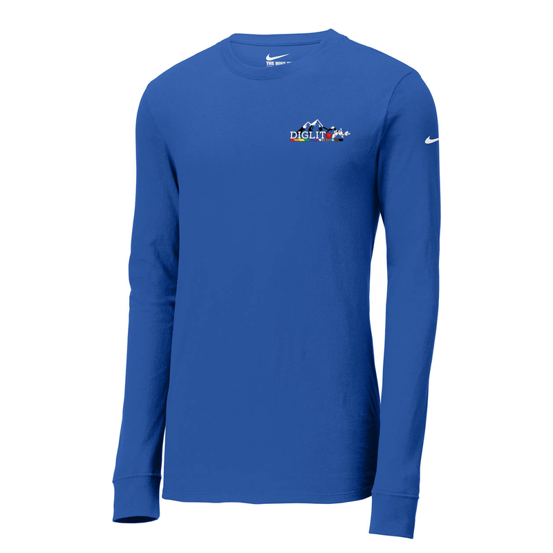 Nike core long sleeve cotton tee shop