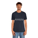 Unisex Jersey Short Sleeve Tee U2 in the Playboy Mansion