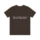 Unisex Jersey Short Sleeve Tee Eagles to a Tequila Sunrise