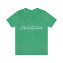 Unisex Jersey Short Sleeve Tee U2 in the Playboy Mansion