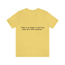 Unisex Jersey Short Sleeve Tee Eagles in Hotel California