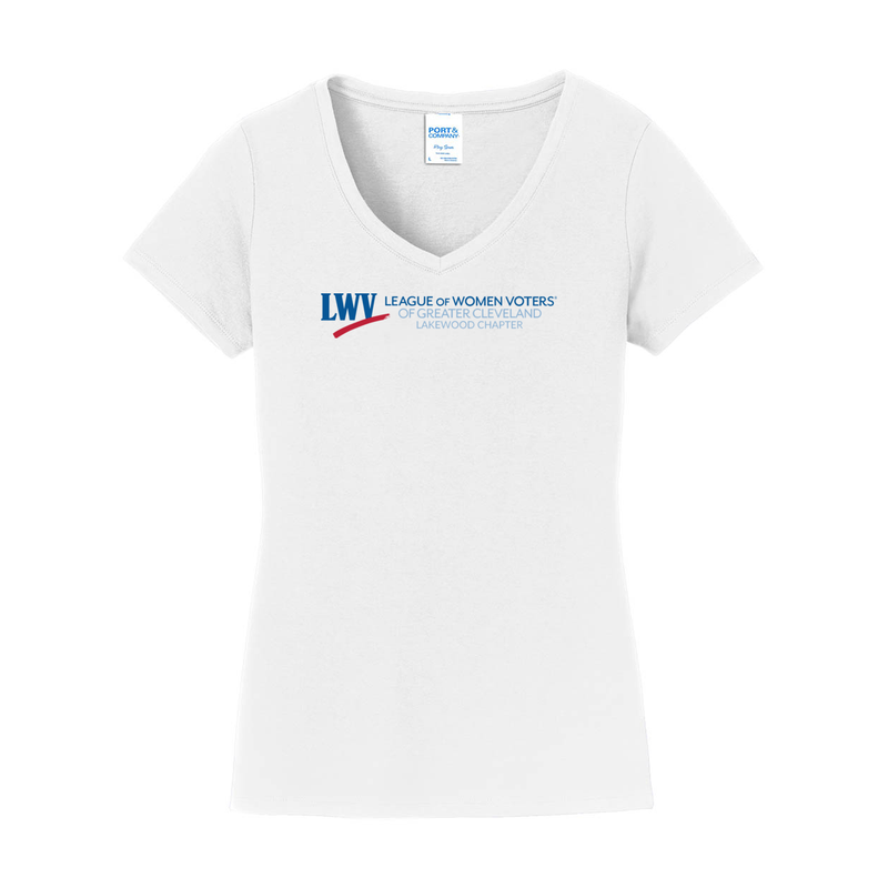 ST4L Sports LPC450V Port & Co Ladies V-Neck Tee - LWV