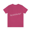 Unisex Jersey Short Sleeve Tee Bob Seger Fire Down Below