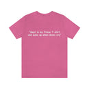 Unisex Jersey Short Sleeve Tee Prince When Doves Cry