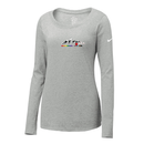 ST4L Sports - 5235 Nike Ladies Long Sleeve Scoop Neck Tee - DIGLIT
