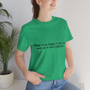 Unisex Jersey Short Sleeve Tee Eagles Hotel California