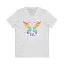 ST4L Sports Unisex Jersey Short Sleeve V-Neck Tee