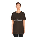 Unisex Jersey Short Sleeve Tee Eagles to a Witchy Woman