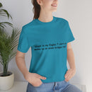 Unisex Jersey Short Sleeve Tee Eagles on Seven Bridges Road