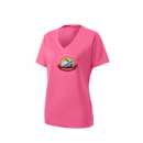 ST4L   Sport-Tek® Ladies V-Neck Tee - Dogwood