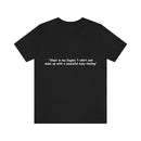 Unisex Jersey Short Sleeve Tee Eagles in Peaceful Easy City