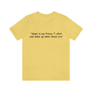 Unisex Jersey Short Sleeve Tee Prince When Doves Cry