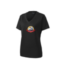 ST4L   Sport-Tek® Ladies V-Neck Tee - Dogwood