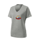 ST4L   Sport-Tek® Ladies V-Neck Tee - Dogwood