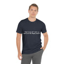 Unisex Jersey Short Sleeve Tee U2 in the Playboy Mansion