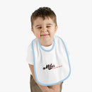 Mike’s Beef Baby Contrast Trim Jersey Bib