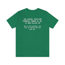The Sexual Position Formerly Known as 69 is Now Called 96….. Unisex Short Sleeve Tee