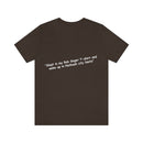 Unisex Jersey Short Sleeve Tee Bob Seger in Nutbush City Limits