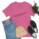 Unisex Jersey Short Sleeve Tee Bob Seger Like a Rock