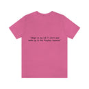 Unisex Jersey Short Sleeve Tee U2 in the Playboy Mansion