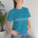 Unisex Jersey Short Sleeve Tee U2 in the Playboy Mansion