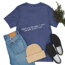 Unisex Jersey Short Sleeve Tee Bob Seger Like a Rock