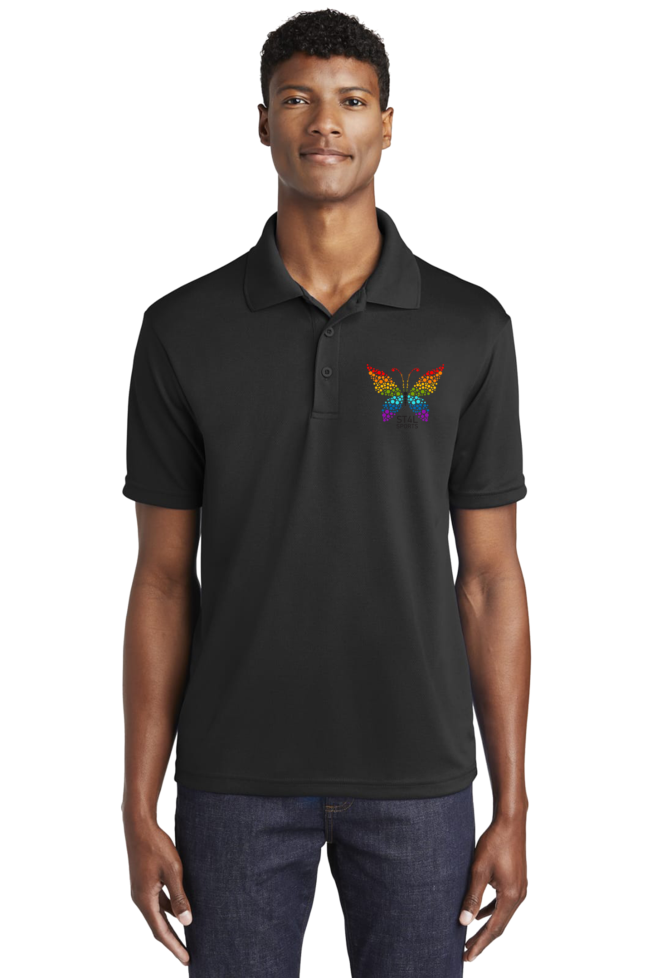 BlackSportsTekPolo-
