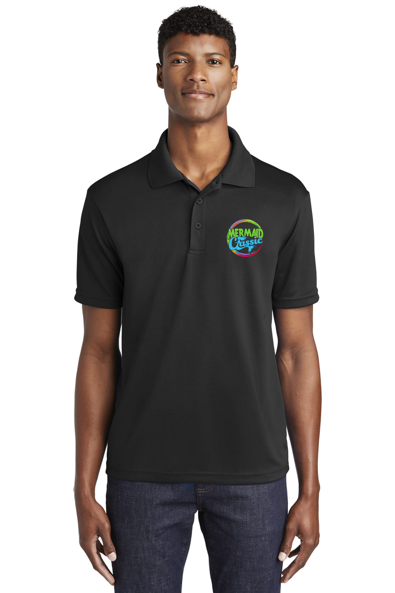 ST4L Sports ST640 Racer Mesh Polo Mermaid