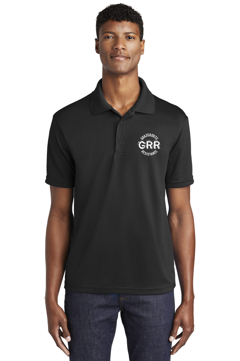 ST4L Sports ST640 Racer Mesh Polo GRR