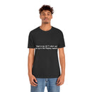 Unisex Jersey Short Sleeve Tee U2 in the Playboy Mansion