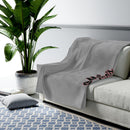 Mike’s Beef Velveteen Plush Blanket