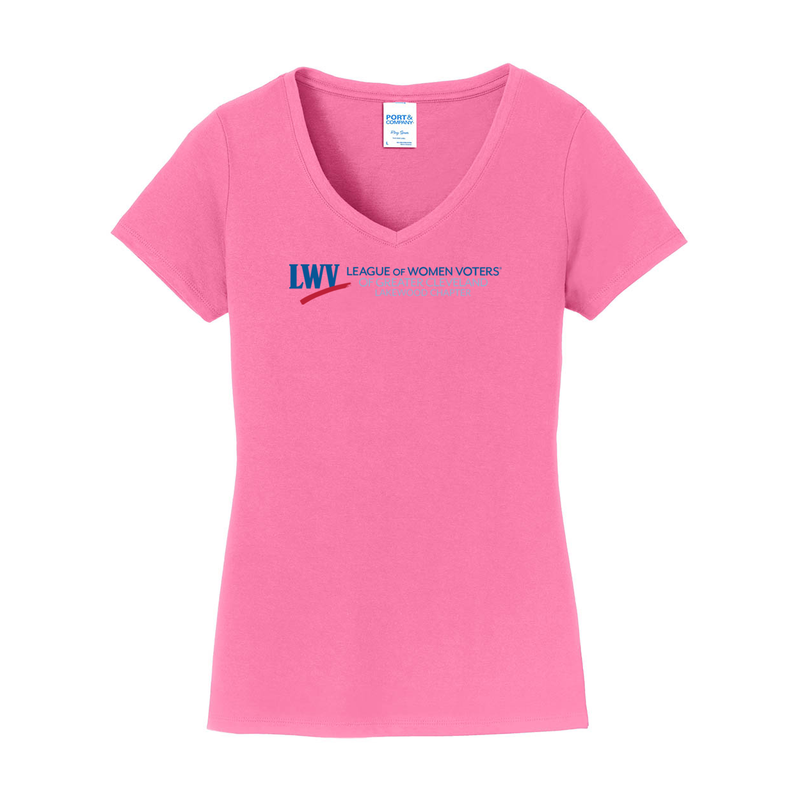 ST4L Sports LPC450V Port & Co Ladies V-Neck Tee - LWV