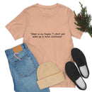 Unisex Jersey Short Sleeve Tee Eagles Hotel California