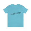 Unisex Jersey Short Sleeve Tee Bob Seger in Nutbush city limits