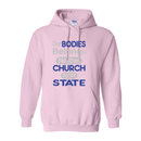 ST4L Sports Heavy Blend Hoodie - GRR(Black Letters on Back)