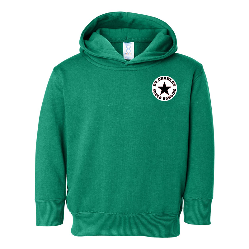 ST4L Sports Toddler Pullover Fleece Hoodie - St. Charles Lanes