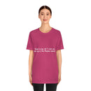 Unisex Jersey Short Sleeve Tee U2 in the Playboy Mansion