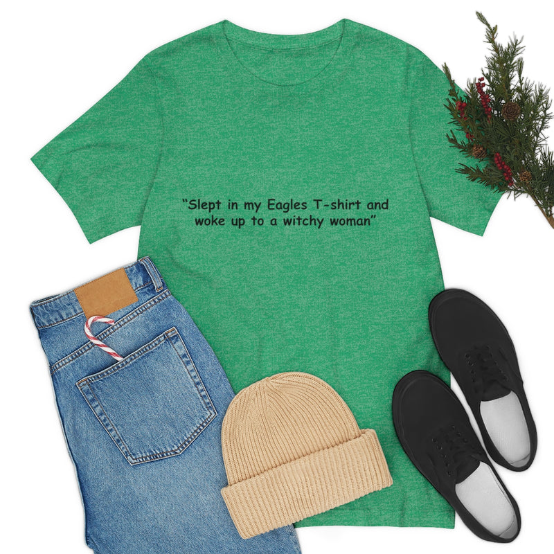 Unisex Jersey Short Sleeve Tee Eagles to a Witchy Woman