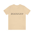 Unisex Jersey Short Sleeve Tee Faith Hill Like We Never Loved at All