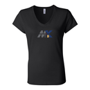 ST4L Sports - Women's Short Sleeve Jersey V-Neck Tee - MK